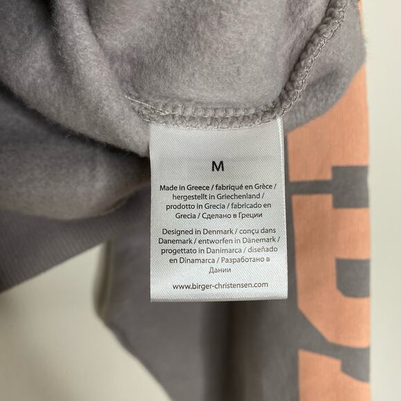 ROTATE BIRGER CHRISTENSEN Sunday Viola Organic Cotton Cropped Hoodie Medium - Picture 10 of 13